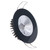 Lumitec Illusion Flush Mount LED Down Light - Warm White - Dimming - Black Housing - Chrome Reflector - 117169