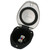 Scandvik Recessed T-Handle Mixing Valve - SS w/Black Cup - 12127