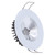 Lumitec Illusion Flush Mount LED Down Light - Spectrum RGBW - Cool White - White Housing - Chrome Reflector - 117137