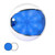 Hella Marine EuroLED 175 Surface Mount Touch Lamp - Blue/White LED - White Housing - 959951121