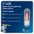 TALOS Wall Powered Standard Lightning Detector w/14"x14" Safety Information Sign - SFD-1414P-MTB-WP