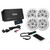 Boss Audio ASK904B.64 4 Channel Amplifier & 2 Pairs of 6.5" Speaker Kit - White - ASK904B.64