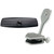 PTM Watersports Mirror/Bracket Kit w/VR-140 PRO Mirror & ZXR-300 (Silver) - P12848-2300TEBCL