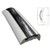 TACO Semi-Rigid Rub Rail Kit - White w/Flex Chrome Insert - 70' - V11-9811WCM70-2