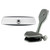 PTM Watersports Mirror/Bracket Kit w/VR-140 Elite Mirror & ZXR-360 (Silver) - P12848-1360TEBCL