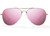 Bajio Sunglasses - Soldado Rose Mirrorrose Gold Satin Sunglass - BJOSOLR30704