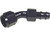 Big End Performance - Black 45 Degree Pushloc Full Swivel Hose End 6an - BEP13456