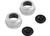 Dexter Axle - Ez Lube Grease Cap & Plug Chrome  1.99 Od - DXTK71-315-00