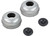 Dexter Axle - Ez Lube Grease Cap & Plug Chrome  2.45 Od - DXTK71-317-00
