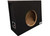KING BOXES - Single 10in Wedge Style Truck Subwoofer Enclosure - KGBAKT110S