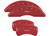 MGP Caliper Covers - Set Of 4 Caliper Coversengraved Front And Rear:mgpred Powder Coatblk Char - MGP23220SMGPRD