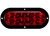 Optronics - Led Tail Light Oval Surface/flange Mount - OTRSTL78RB