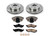 Powerstop - 1999 Dodge Dakota Front Autospecialty Kit W/cals - PSBKCOE2138