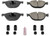 Powerstop - Front Z23 Evolution Sport Carbon Fiber Infused Ceramic Brake Pads - PSBZ23-1409