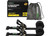Rhino USA - Etrack Ratchet Straps 2in X 16ft Black (2pack) - RHUTD-SSET2X16-BLK