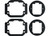 Rigid Industries - (dpn)1617 Nissan Titan Fog Mounts - RIG46580