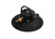 SeaSucker - 6in Seasucker With Flattop Stainless Steel Dring  Black - SEAVM1014B