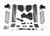 Zone Offroad - 201719 F250/350 4in Suspension System Dsl  2 Leaf Main   Dual Stabilizer - ZORF86N