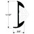 Taco Marine - Rub Rail Alum Anodz 1-1/2"x12' - A11-0638TAL12D