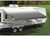 Carefree of Colorado - Replacement Awning Vinyl Fabric 15ft 2in Silver Shale Fade Wht Weatherguard - JU166D00