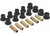 Daystar - 8796 Wrangler 4wd Front Or Rear Spring And Shackle Bushings - KJ02007BK