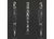 Fleming Sales - Brite Bar 12in Led Illuminted Curved Clear Acrylic Exterior Grab Handle - 5500LW