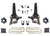 Maxtrac Suspension - 1924 Silverado/sierra 1500 2wd 6.5in Lift Kit(adaptive Ride Models)grey - K881964MR