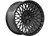 RTX Wheels - Mesh 20x8.5 5x112/114.3 Et40 Cb73.1 Gloss Black - 83414