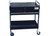 Sunex - Service Cart With Locking Top W/locking Drawer  Black - 8013ABK