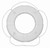 Taylor Made - 24in White Polyethylene Shell Life Ring - 567