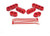 Taylor Wire - Vertex - 78mm Separators Clamp Style Red - 42720