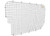 Weather Guard - 07c Sprinter Vans 7 Gauge Steel Full Sliding Side Door Window Screen 541/4 X 32.38in  Black Finis - 88040