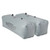 FATSAC V-drive Fat Sacs - Pair - 400lbs Each - Gray - W701-GRAY
