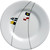 Marine Business Melamine Round Dessert Plate - REGATA - 7" Set of 6 - 12003C