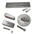 Performance Metals Mercury Verado 4 &amp; Optimax Complete Anode Kit - Aluminum - 10202A