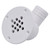 T-M Marine 90-Degree Cockpit Scupper Drain - White - CSD-92-DP