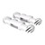 Snubber FENDER - White - Pair - S51208