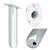 Tigress Oval Head Closed Base Rod Holder - 0° - 9" - 88537