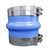 Trident Marine 4" ID Blue Silicone Molded Wet Exhaust Hump w/4 T-Bolt Clamp - 270V4000-S/S