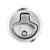 Whitecap 2" Beveled Locking Slam Latch w/Backing Plate - 6538C