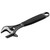 Bahco 10" Ergo Rubber Handle Central Nut Adjustable Wrench With Reversible Jaw - 9072 RP US