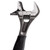 Bahco 10" Ergo Rubber Handle Central Nut Adjustable Wrench With Reversible Jaw - 9072 RP US