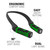 Ez Red Anywear Rechargeable Neck Light For Hands-free Lighting Green - NK15-GR