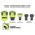 Flexzilla Garden Hose Quick Connect Fittings Coupler Plug Kit (5 Piece) - HFZGAK14