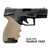 Hogue Handall Beavertail Grip Sleeve Full Size Sig Sauer P320 (flat Dark Earth) - 17603