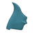 Hogue Handall Beavertail Grip Sleeve M&p Shield 9/40 And Ruger Max-9/lc9/ec9 (aqua) - 18404