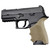 Hogue Handall Hybrid Grip Sleeve For Sig Sauer P320 Compact (flat Dark Earth) - 17613
