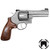 Hogue S&w K Or L Square Butt Pau Ferro Wood Grip With Jerry Miculek Logo - 10314