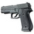 Hogue Sig Sauer P220 American Overmolded Rubber Grip Without Finger Grooves (black) - 20010