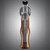 Hogue Taurus Medium & Large Frame Square Butt Pau Ferro Wood With Finger Grooves - 66300